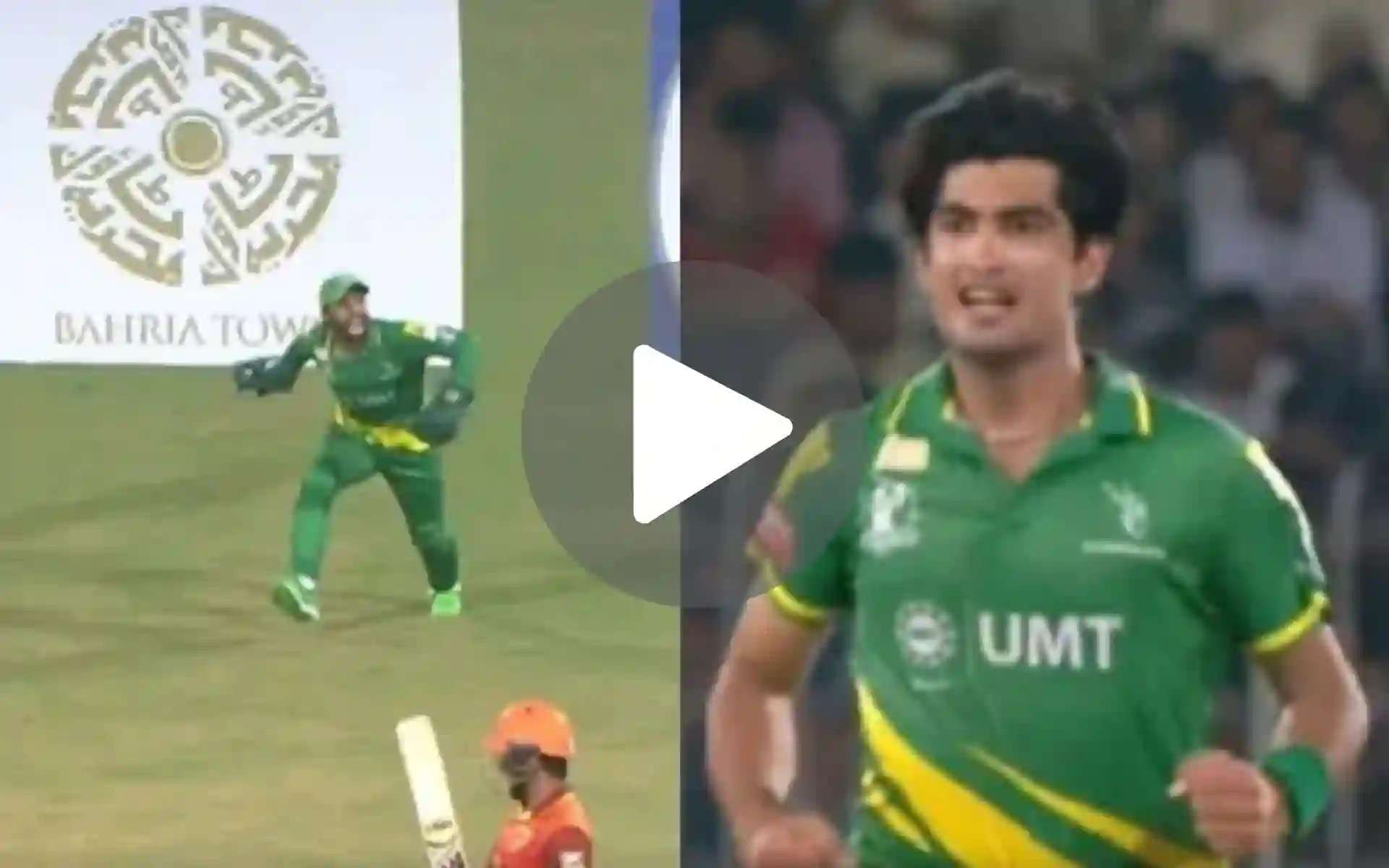 [Watch] Naseem Shah, Rizwan Team Up To Get Babar Azam’s Teammate In Champions Cup